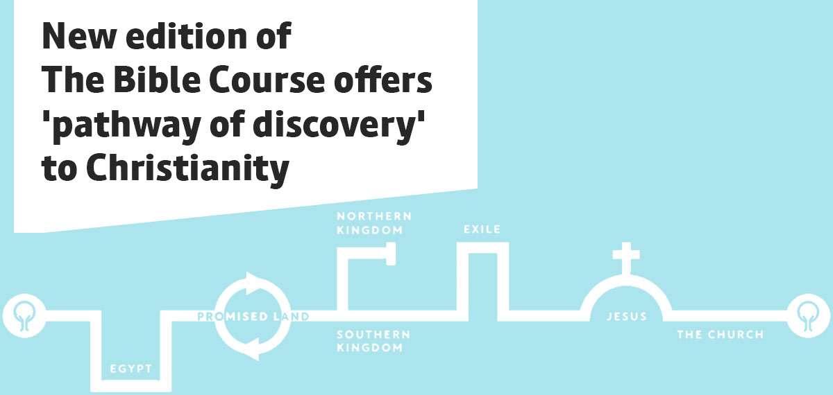 ?A new edition of The Bible Course has launched, created by theologian Dr Andrew Ollerton and his team at Bible Society