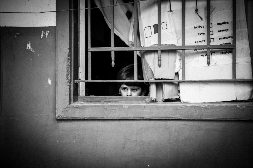 A young Syrian refugee child in al Marj village in Lebannon's Beka'a Valley. (Credit: Christina Malkoun IRIN)