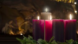 Advent candle