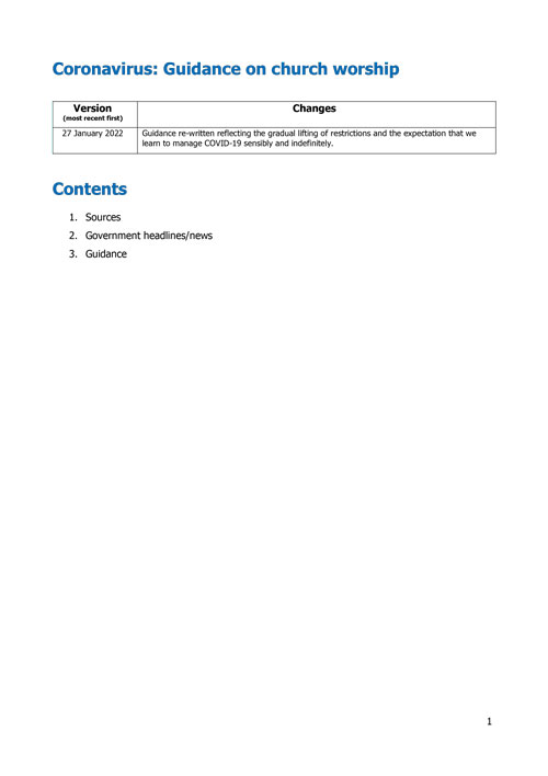 Coronavirus ChurchWorshipGuida