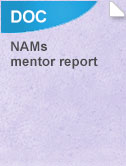 NAMsMentorReport