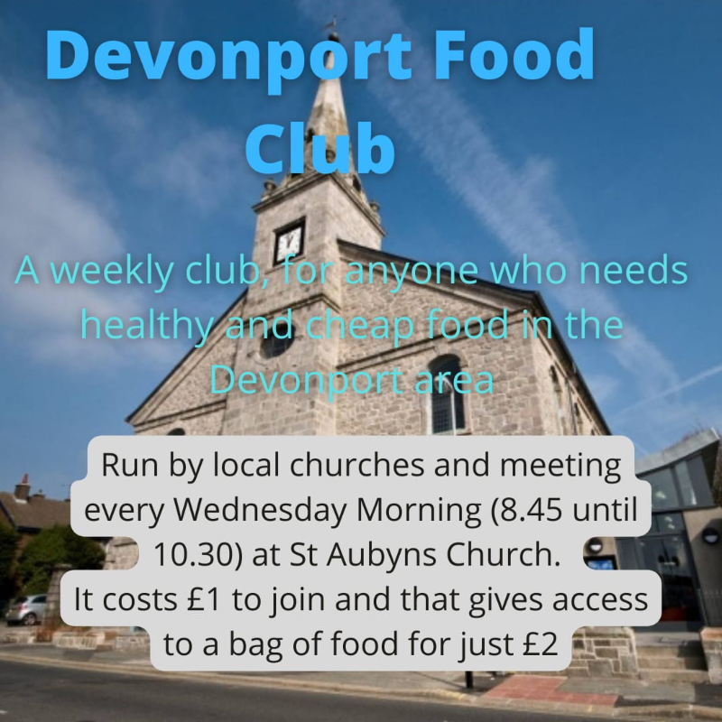 Devonport Food Club Poster
