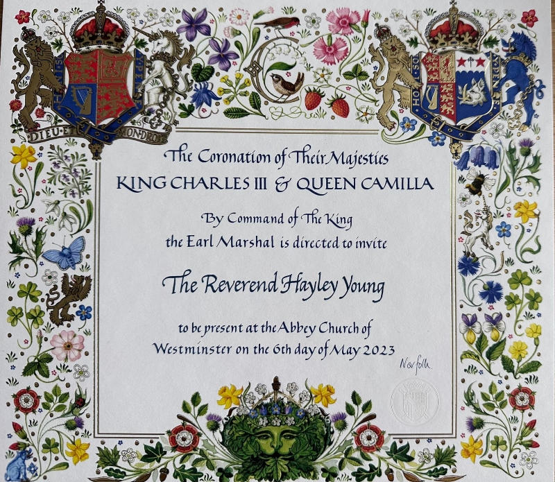 Coronation invite