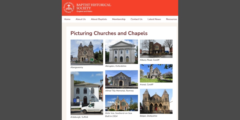 BHS Picturing Churches and Cha