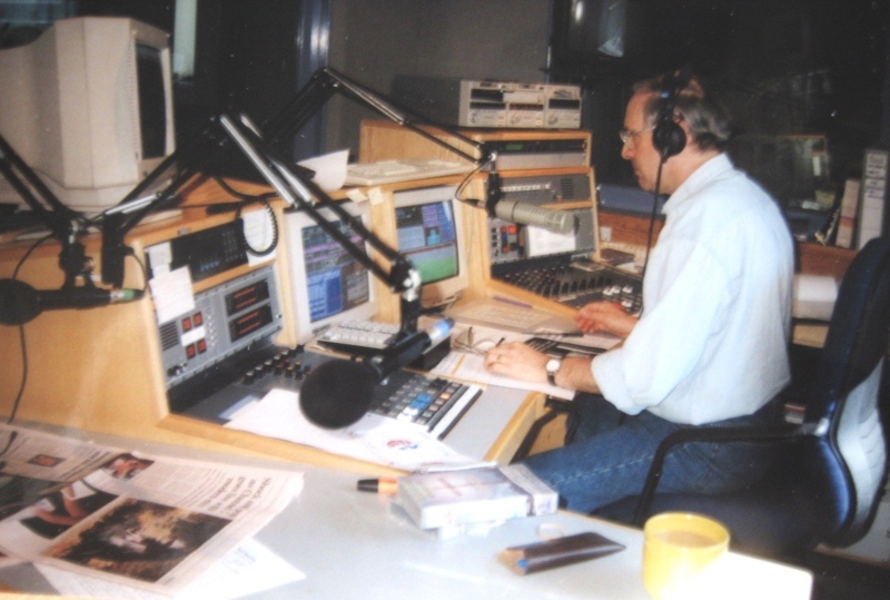 Martin Mitchell broadcasting