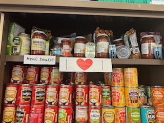 Shelves on the Smethwick Pantry