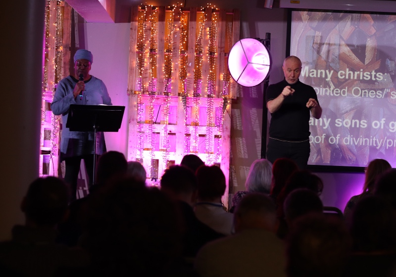 Kate Coleman speaking at Fresh Streams