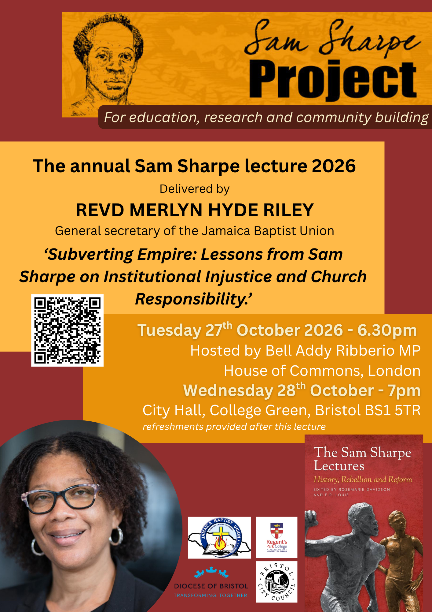 Sam Sharpe Lecture 2026