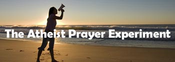 Atheists in praying to God exp