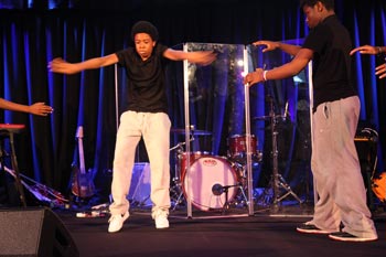 Young people leading young peo