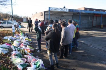 Church prayers after fatal sta