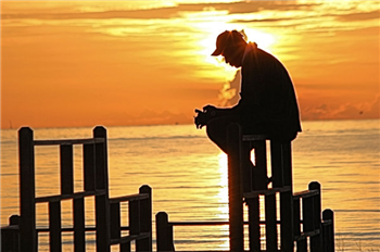 Man praying