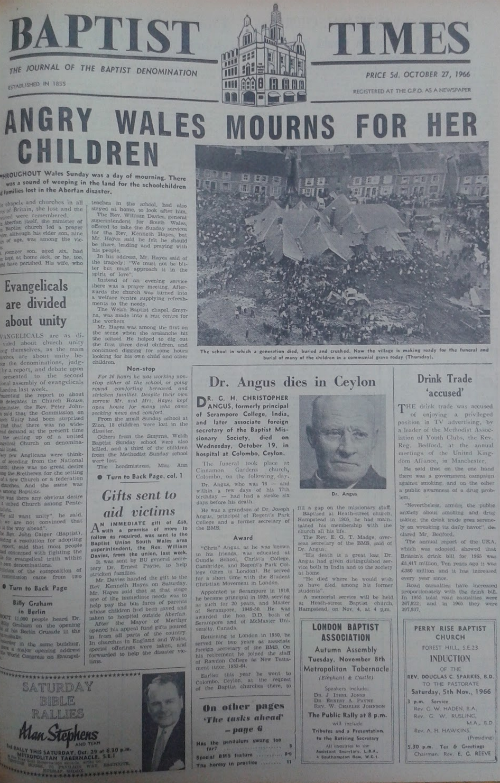 Baptist Times 1966 Oct 27