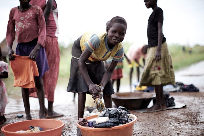 South Sudan rain