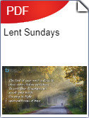 Lent Sundays Bookcover