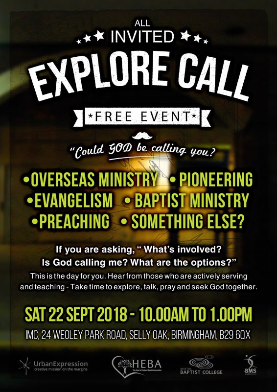 180922 - Explore Call Leaflet