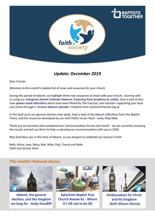 MonthlyUpdate Dec2019