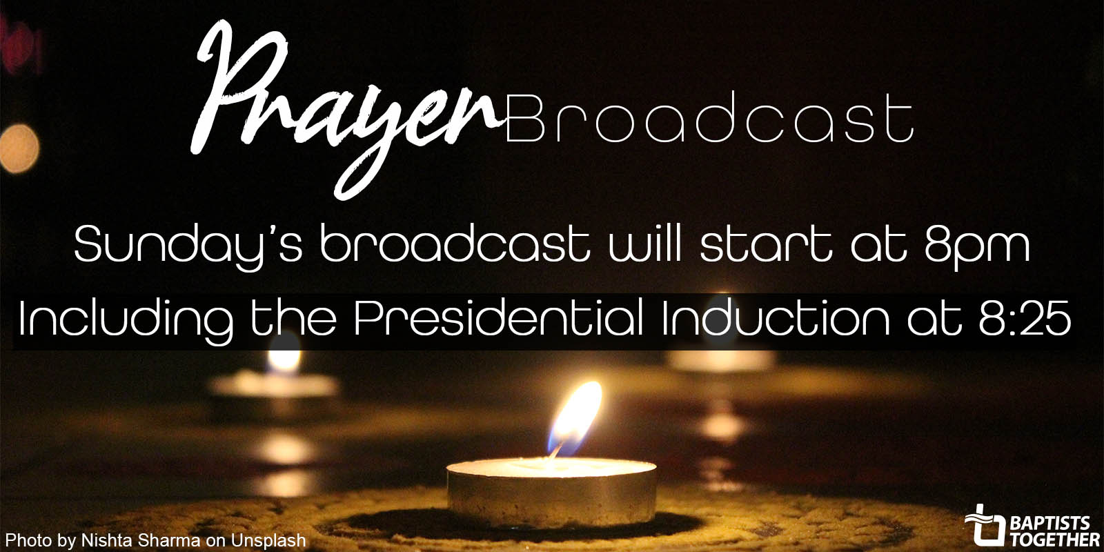 Prayer Broadcast Sunday 10  May 2020