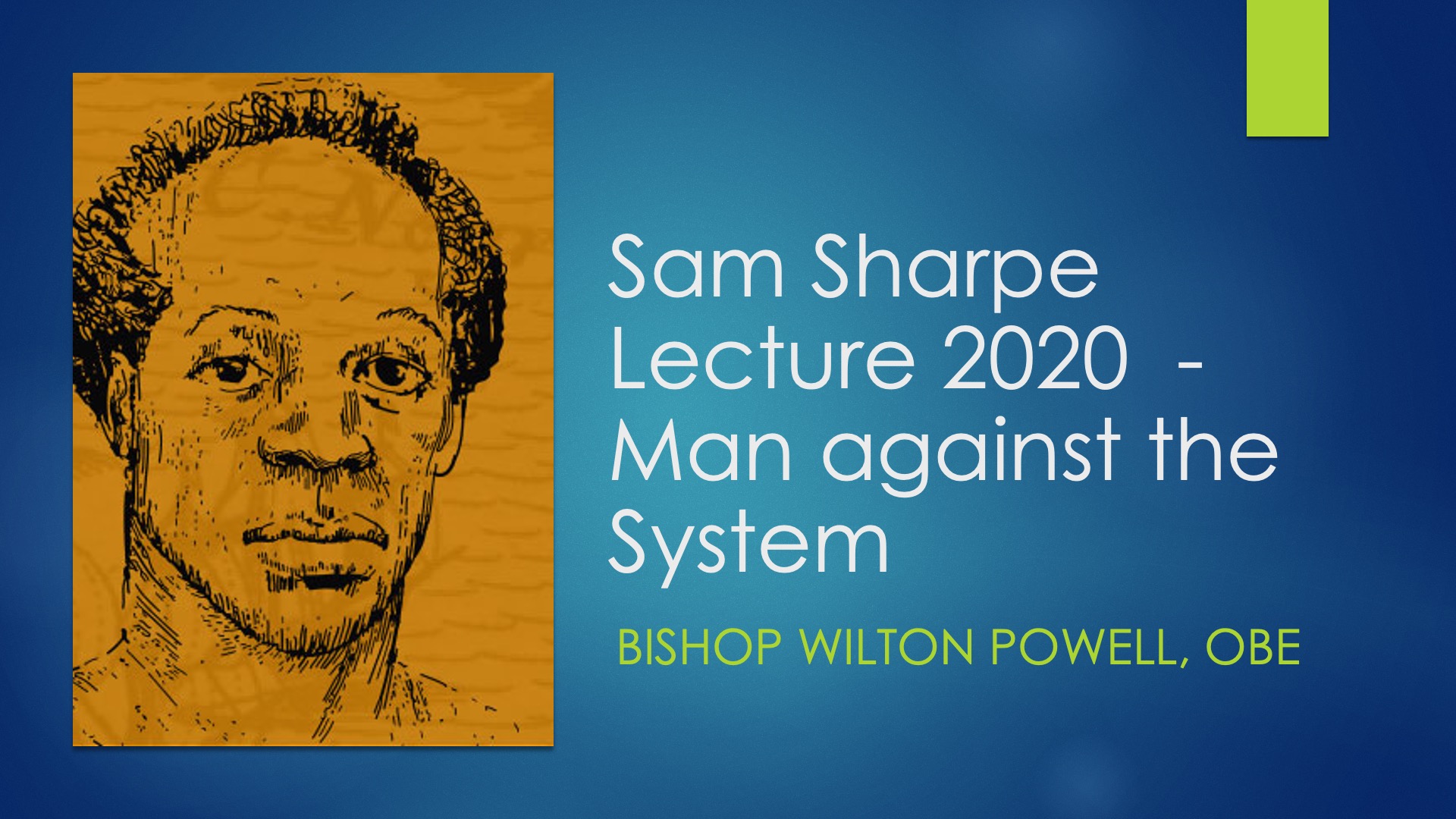 The Baptist Union of Great Britain : Sam Sharpe Lecture 2020 with ...