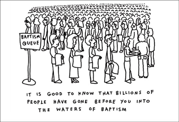 baptist together shop baptism card cartoon design